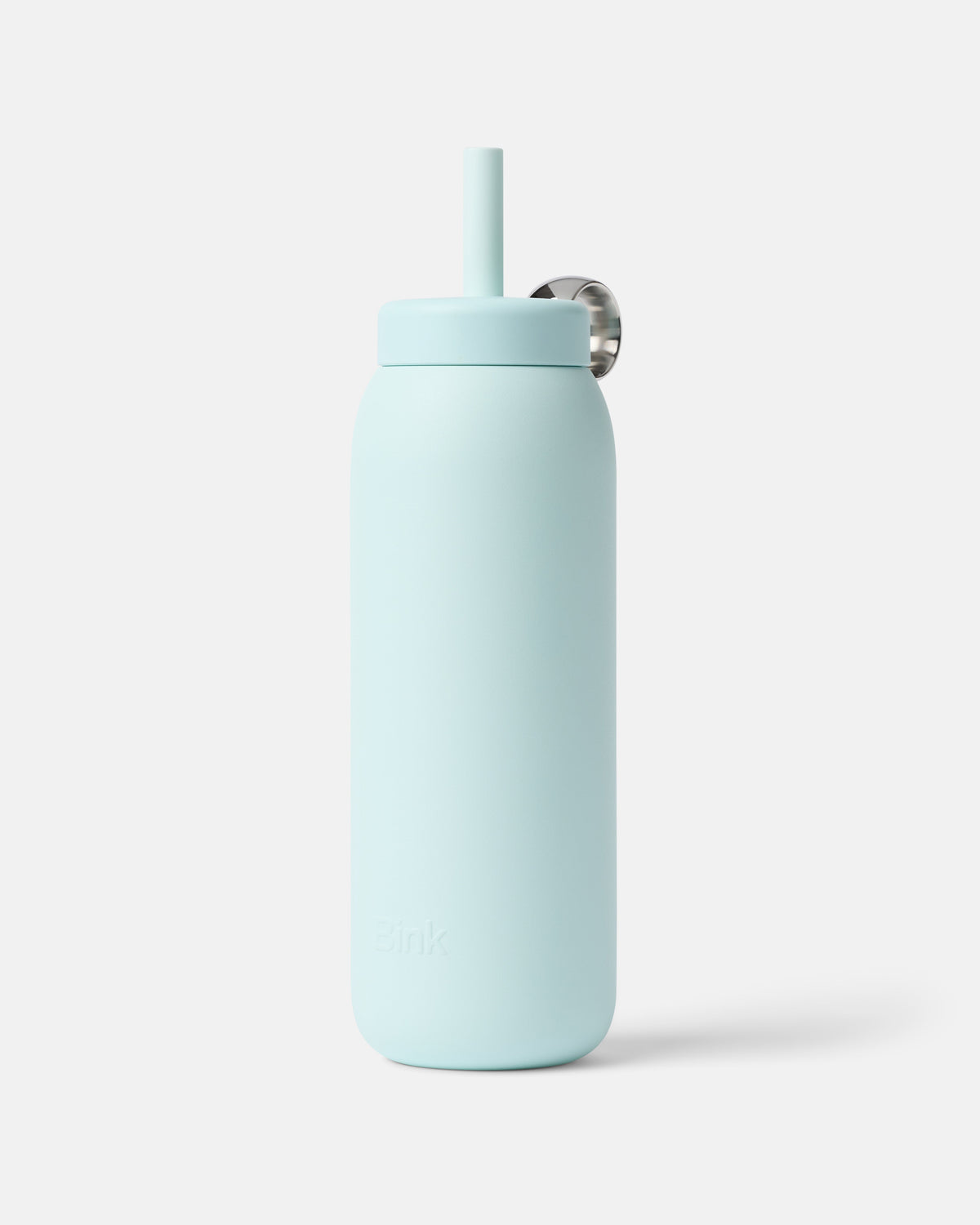 Stainless Straw Cap 24oz Celeste