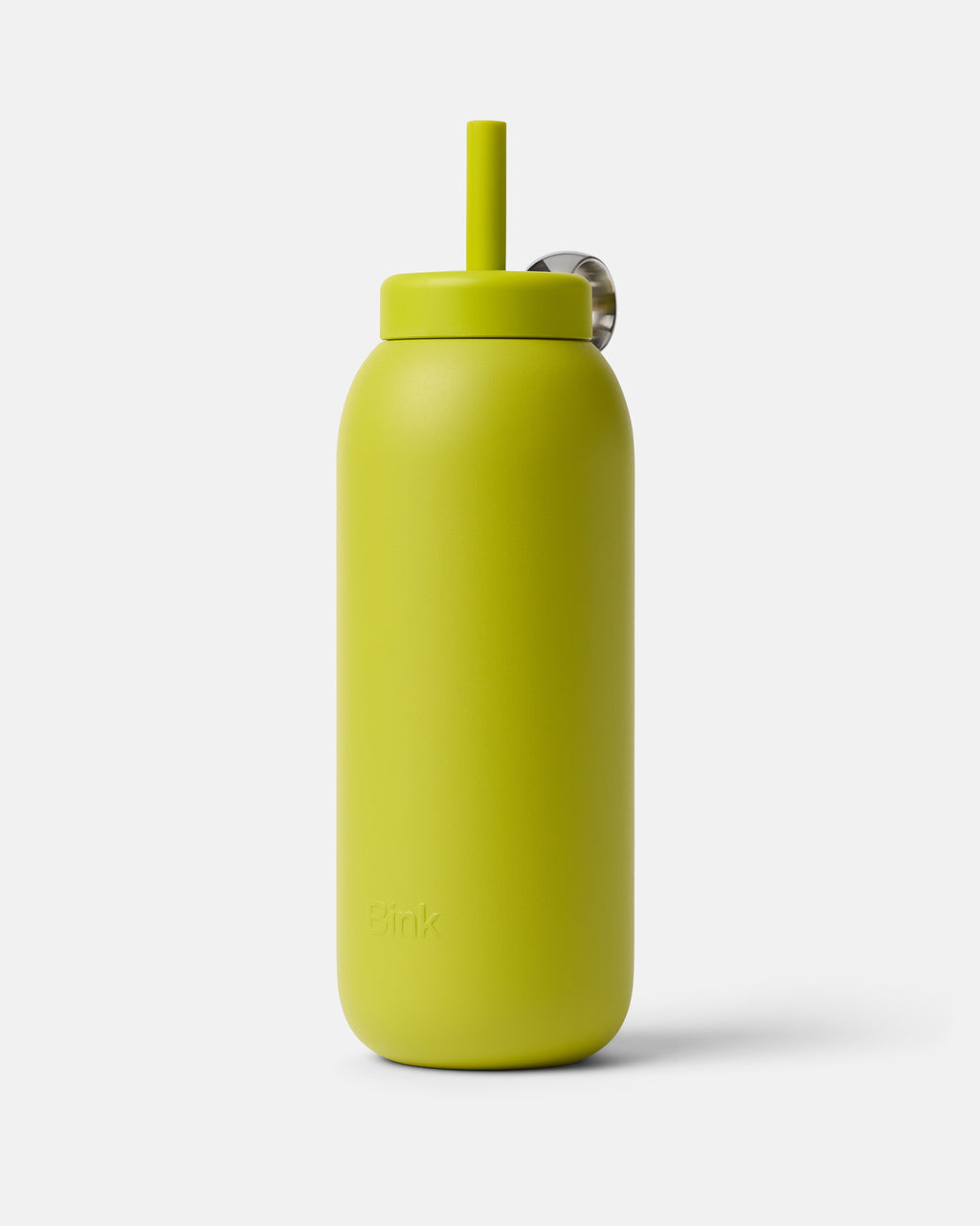 Stainless Straw Cap 32oz Chartreuse